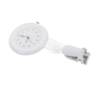 DEARMAMY Formulario de Enfermera médica Relojes de enfermería Pegatinas Transparentes Letras Pegatinas Reloj para Estudiante de enfermeria Reloj médico para Mujer el plastico