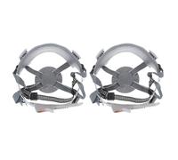 DEARMAMY Forro de Inserción de Plástico y Protección Ligera Mejor Ventilación 2 Piezas para Casco de Seguridad para Entornos de Trabajo de Alta Temperatura y Procesamiento Mecánico