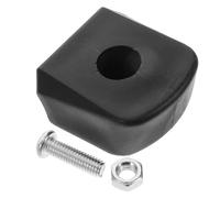 DEARMAMY Frenos de Patines de Ruedas Rectas Negros de Plástico PU, Pastillas de Freno Ligeras y Resistentes para Patinaje al Aire Libre, Set de 1 Juego para Repuesto