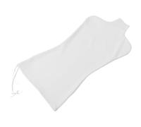 DEARMAMY Funda para Maniquí de Tela Elástica Blanca Estilo Coreano Hombros Anchos Tela Gruesa de Punto Cubierta Flexible para Tienda de Ropa y Exhibición de Moda