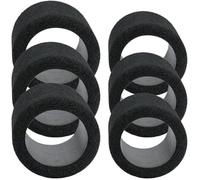 DEARMAMY Funda Protectora para Inflador de Bicicleta Co2, Cubierta de Espuma para Bomba de Aire Portátil, Resistente al Viento y Agua, Color Resistente a Manchas, Paquete de 6 Unidades