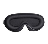 DEARMAMY gafas de antifaz para dormir hombre cubre ojos para dormir ocular antifaz unisex tapa de ojos sombras de ojos de sombra de ojos Espuma de memoria Negro
