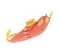 DEARMAMY Gorro De Champú Para Niño Gorro De Ducha Ajustable De Protector De Cabeza Para Baño Color Rojo Con Bloqueo De Agua Para Proteger Ojos y Oídos Champú