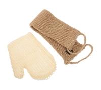 DEARMAMY Guantes De Baño Exfoliante Corporal Toalla y Manopla Para Baño Guantes De Limpiador De Espalda Para Ducha Exfoliantes Para Scrub