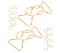 DEARMAMY Hebillas Metálicas para Tirantes 10 Pares Doradas Aleación 25 MM Interiores Cierres Decorativos para Pantalones Manualidades y Ropa Accesorios Versátiles de Moda