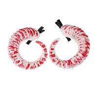 DEARMAMY Horquilla de Cuerno Gótica para Cosplay Clip Cabello Accesorios de Halloween para Mujeres para Disfraz de Demonio Estilo Punk