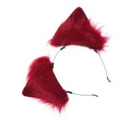 DEARMAMY Horquilla Orejas De Gato Exquisita Diadema De Felpa Para Mujer Accesorio Llamativo Para Fiestas y Cosplay Para Fotos Especiales