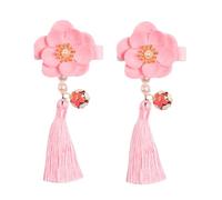 DEARMAMY Horquillas De Flores Pelo Pasadores Borlas Broches Cabello Accesorios Cabello Para Ceremonias Tradicionales