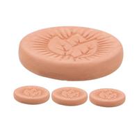 DEARMAMY Humidificador de Arcilla en Forma de Hoja para Cigarros y Cigarrillos, Diseño Compacto y Conveniente, Paquete de 4 Piezas para Humidificadores y Contenedores
