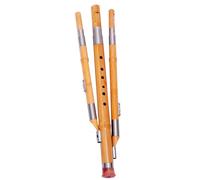 DEARMAMY Instrumento Musical Étnico Amantes Música Varios estilos Principiantes y Hulusi de Bambú Hecho a Mano en Clave C Tono Puro, Diseño Elegante, Adecuado para