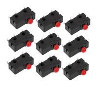 DEARMAMY Interruptor de límite microinterruptor pin pulsador 10pcs, microinterruptores mini para electrodomésticos, reemplazo estable y sensible para control eléctrico