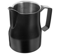 DEARMAMY Jarra de Leche Espumadora de Acero Inoxidable con Escala Interior y Fino Taza de Espresso Ergonómica para Café y Latte Art Mango Cómodo para Uso Doméstico