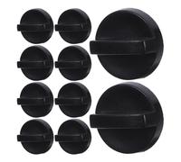 DEARMAMY Juego de 10 Tornillos con Tuerca de Seguridad para Tapa del Filtro de Aire de Motosierra de Gasolina, Cubierta Protectora y Perillas de Alta Precisión para Mantenimiento en Tala