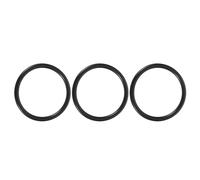 DEARMAMY Juego de 3 Cojines Grandes para Cuencos Almohadillas de Goma Redondas para Instrumentos Rituales Budistas Tapetes Protectores para Cuencos de Sonido