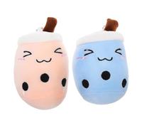 DEARMAMY Llavero Kawaii de Peluche con Forma de Taza de Té de Burbujas Accesorio Tipo Mochila para Niñas