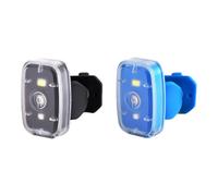 DEARMAMY Luces Estroboscópicas de Advertencia para Bicicleta USB, 2 Piezas Color Aleatorio