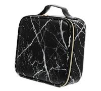 DEARMAMY Maletín De Maquillaje Profesional Neceser De Viaje Contenedor De Maquillaje Ruedas Nailon Metal Artesanía