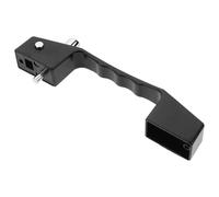 DEARMAMY Manilla de Ventana Corredera Antirrobo Negra Manilla de Plástico para Ventana de Balcón Repuesto Práctico y Resistente Accesorio Funcional para Protección y Uso Diario