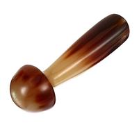 DEARMAMY Masaje De Cuerno De Yak Para Facial Herramienta De Masaje Gua Sha Tabla De Raspado De Cuerno Natural y Cuidado