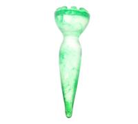 DEARMAMY Masajeadores De Rostro Barra De Acupresión Manual De Resina Barra De Masaje Forma De Vaina De Masaje Facial Color