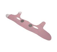 DEARMAMY Mascarilla Lifting Reutilizable Color Rosado Banda para Mejillas Cinturón de Mentón Forma de V Dispositivo de Estiramiento Piel para Reafirmar la Barbilla Rostro