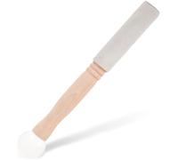 DEARMAMY Mazo de Cuenco Tibetano Cabeza de Goma y Palo de Madera, Varilla de Golpeo para Cuencos Cantores, Instrumento Ligero y Portátil para Meditación y Yoga, Uso en Templo y Sala