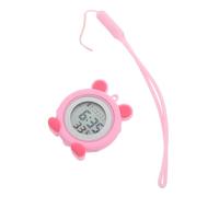DEARMAMY Mesa De Enfermera Elástica Que Brilla En La Oscuridad Reloj Digital Decoración Vintage Masajeador Multifuncional Relojes Multifuncionales Relojes De Enfermera Rosa Gel De Sílice