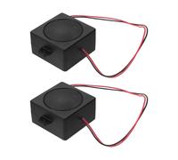 DEARMAMY Minialtavoz de Cavidad Electrónica 5W 4 Ohmios 2 Piezas Altavoz de Agudos y Graves Compacto Sistema de Sonido Compatible para Monitores TV y Dispositivos Electrónicos Portátil