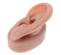 DEARMAMY Modelo de Oreja Falsa de Silicona para Perforación de Aretes Simulación de Oreja Humana para Práctica Médica y Enseñanza de Procedimientos de Perforación