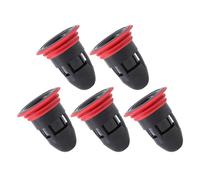 DEARMAMY Núcleo de Drenaje de Silicona Antiolor para Piso, Válvula Unidireccional para Baño y Cocina, Protección Antirreflujo, Filtro y Tapón de Drenaje Negro 5 Piezas