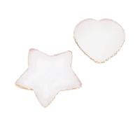 DEARMAMY Paleta De 2 Piezas Para Práctica De Uñas Cuenco Para Manicura Expositor De Esmaltes De Uñas Herramientas Para Decoración De Uñas Tablero De Colores Para Uñas Placa Para