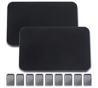 DEARMAMY Paleta De Maquillaje Vacía Magnética De 2 Piezas: Estuche Organizador De 6 Paletas Para Sombras De Ojos Rubor E Iluminadores (11 8 X 6 9 Cm)
