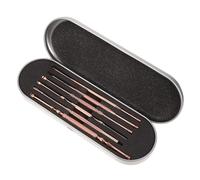 DEARMAMY Palillos Oídos de Acero Inoxidable Eliminadores de Cerumen Palillos para Oídos Hogar Artículos Limpieza