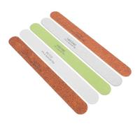 DEARMAMY Palitos de Lijado para Pulir Madera y Plástico, 5 Piezas Grano Surtido 80-320 para Modelos y Manualidades de Bricolaje Color Aleatorio