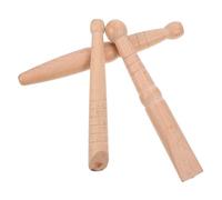 DEARMAMY Palos De Masaje Doméstico De Madera 3 Piezas Palo De Acupresión Multifunción Ligera Cómodo Para Reflexología Corporal Masaje Pies Cuello Hombros Viaje