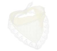 DEARMAMY Pañuelo De Flores Para Mujer Pañuelo De Encaje Para Festivales De Verano y Fiestas De Jardín