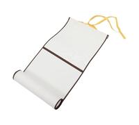 DEARMAMY Papel de Caligrafía Pergamino de Arroz Absorbente para Pintura y Escritura Artística Scroll Colgante Blanco para Decoración y Práctica Creativa