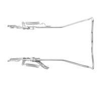 DEARMAMY Pata de Cabra de Repuesto para Bicicleta de Montaña 26 Pulgadas, Soporte Metálico Resistente al Desgaste, Caballete Lateral Estable para Ciclismo y Reparación, Accesorio