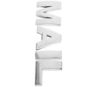 DEARMAMY Pegatina Adhesiva Metálica Mail de Aleación de Zinc Color Plateado 4 Letras 3D Resistentes Intemperie para Buzones Archivadores y Decoración del Hogar