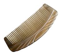 DEARMAMY Peine Antiestático De Cuerno Peine De Masaje Gua Sha Cabelludo Raspador De Cabelludo