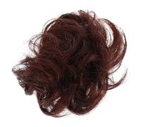 DEARMAMY Peluca Moño Postizo Pieza De Cabello Extensión De Moño Pelo Natural Coletero