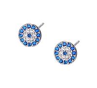 DEARMAMY Pendientes De Mal De Ojo Diseño Moderno Colores Vibrantes Perfectos Para Fiestas y Eventos