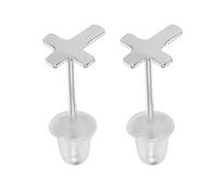 DEARMAMY Pendientes de Plata Resistentes para Nuevos Piercings Pequeños y Simples con Diseño de Joyería para Cartílago Cuidados Suaves y Estilo Versátil para Mujer