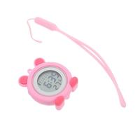 DEARMAMY Pequeño Reloj De Silicona De Cabeceo Colgante De Silicona con Un Brillante Reloj Digital De Enfermería Conveniente Adorable Reloj Pequeño Colgante De Enfermería Brillante Fob