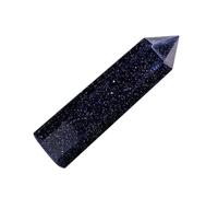 DEARMAMY Piedra Cristal Natural Hexagonal Varita Columna Decorativa para Oficina y Hogar Textura Fina y Cómodo para Regalo y Colección