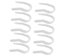 DEARMAMY Pinza Nasal Correctora para Forma y Elevación del Puente Nasal 10 Piezas Soporte en U Plástico para Cuidado Facial y Corrección Diaria