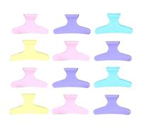 DEARMAMY Pinzas Cabello Profesionales 24 Piezas, Diseño de Dientes Fijos para Sujetar el Pelo Firmemente, Accesorios de Peluquería para Estilistas y Secado