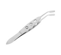 DEARMAMY Pinzas para Masaje de Párpados Inoxidable Herramienta Profesional para Ojos Secos Expresor de Glándulas Meibomianas Diseño Compacto y Seguro para Casa y Salones