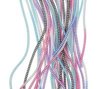 DEARMAMY Protector de Cable de PVC TV Varios Estilos para Gestión y Organización de Cables de Datos y Red, Paquete de 8 Piezas, Adecuado para Oficina y Centro de Varios Estilos