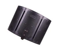 DEARMAMY Protector Viento para Micrófono de Grabación Plegable de ABS Pantalla de Aislamiento Acústico y Reducción de Ruido Cubierta Absorbente de Sonido Compatible Mayoría de Micrófonos